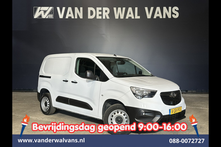 Opel Combo 1.5D 131pk Automaat L1H1 Euro6 Airco | 3-Zits | Camera | Apple Carplay | Cruisecontrol Android Auto, Parkeersensoren, Bijrijdersbank