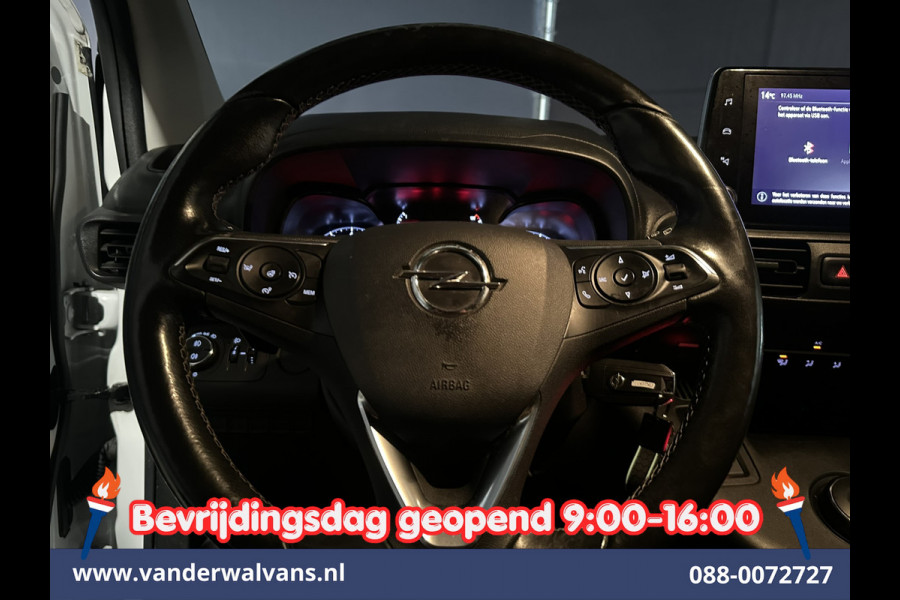 Opel Combo 1.5D 131pk Automaat L1H1 Euro6 Airco | 3-Zits | Camera | Apple Carplay | Cruisecontrol Android Auto, Parkeersensoren, Bijrijdersbank