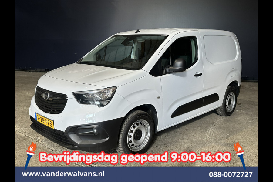 Opel Combo 1.5D 131pk Automaat L1H1 Euro6 Airco | 3-Zits | Camera | Apple Carplay | Cruisecontrol Android Auto, Parkeersensoren, Bijrijdersbank