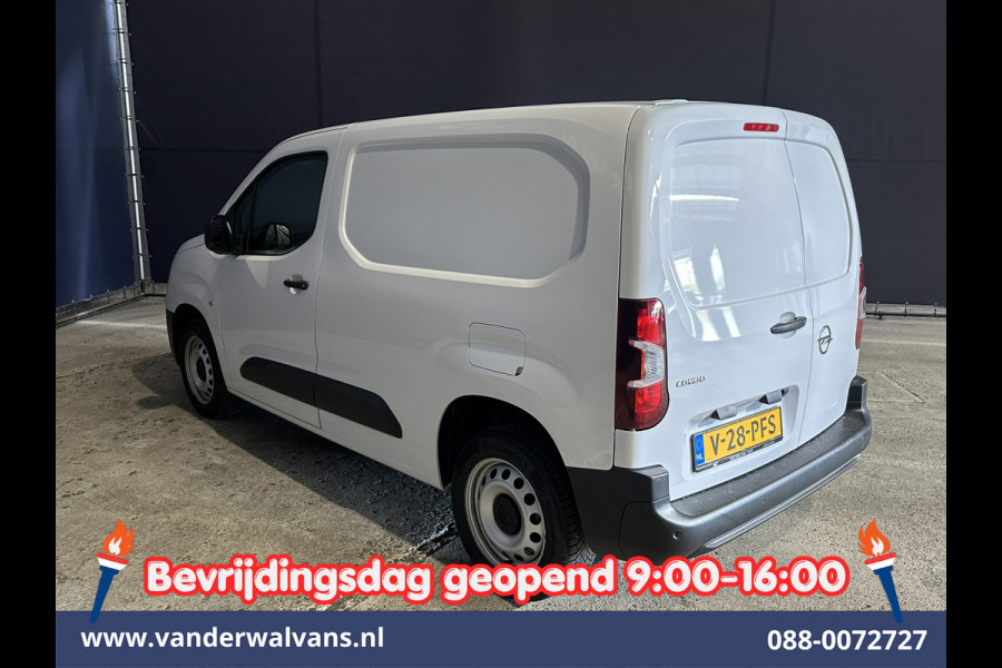 Opel Combo 1.5D 131pk Automaat L1H1 Euro6 Airco | 3-Zits | Camera | Apple Carplay | Cruisecontrol Android Auto, Parkeersensoren, Bijrijdersbank