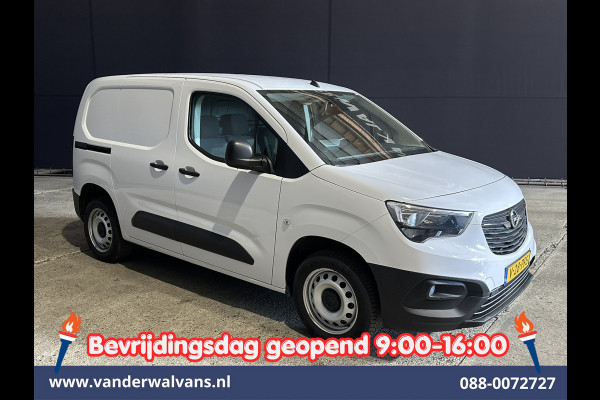 Opel Combo 1.5D 131pk Automaat L1H1 Euro6 Airco | 3-Zits | Camera | Apple Carplay | Cruisecontrol Android Auto, Parkeersensoren, Bijrijdersbank