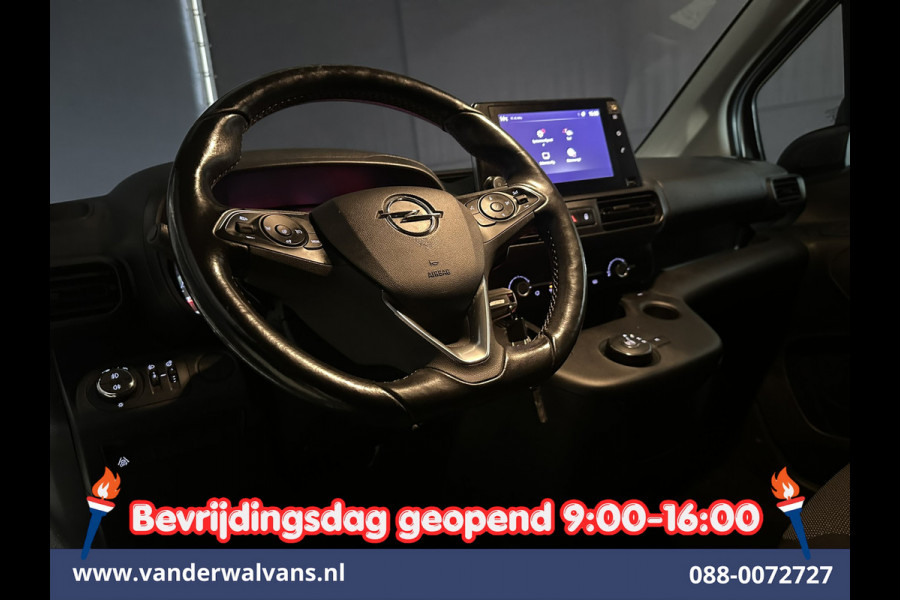 Opel Combo 1.5D 131pk Automaat L1H1 Euro6 Airco | 3-Zits | Camera | Apple Carplay | Cruisecontrol Android Auto, Parkeersensoren, Bijrijdersbank