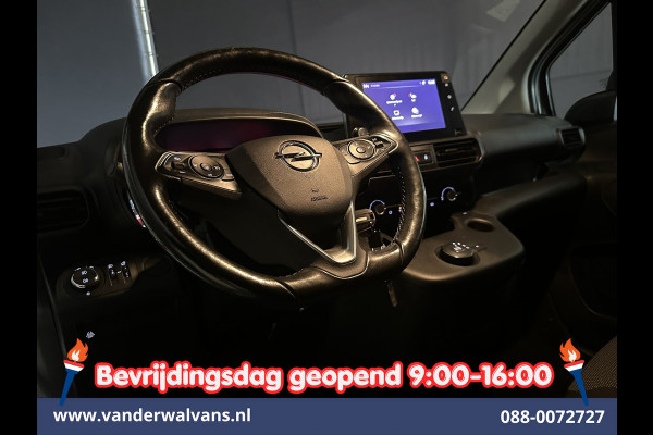 Opel Combo 1.5D 131pk Automaat L1H1 Euro6 Airco | 3-Zits | Camera | Apple Carplay | Cruisecontrol Android Auto, Parkeersensoren, Bijrijdersbank
