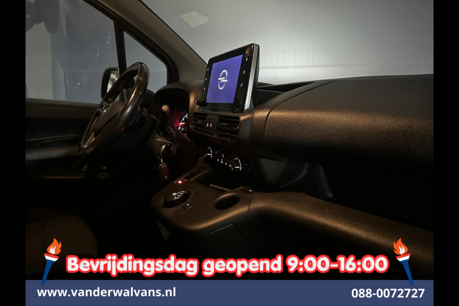 Opel Combo 1.5D 131pk Automaat L1H1 Euro6 Airco | 3-Zits | Camera | Apple Carplay | Cruisecontrol Android Auto, Parkeersensoren, Bijrijdersbank