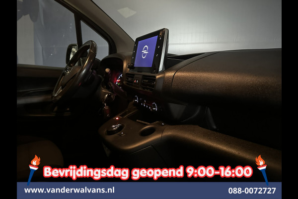 Opel Combo 1.5D 131pk Automaat L1H1 Euro6 Airco | 3-Zits | Camera | Apple Carplay | Cruisecontrol Android Auto, Parkeersensoren, Bijrijdersbank