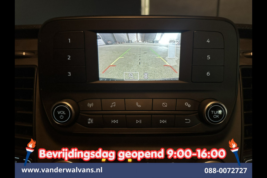 Ford Transit Custom 2.0 TDCI 131pk L2H1 Dubbele Cabine Inrichting Euro6 Airco | 5-Zits | Camera | Cruisecontrol | LED Parkeersensoren, Stoelverwarming, Achterklep, Dakdragers, 2800kg trekvermogen