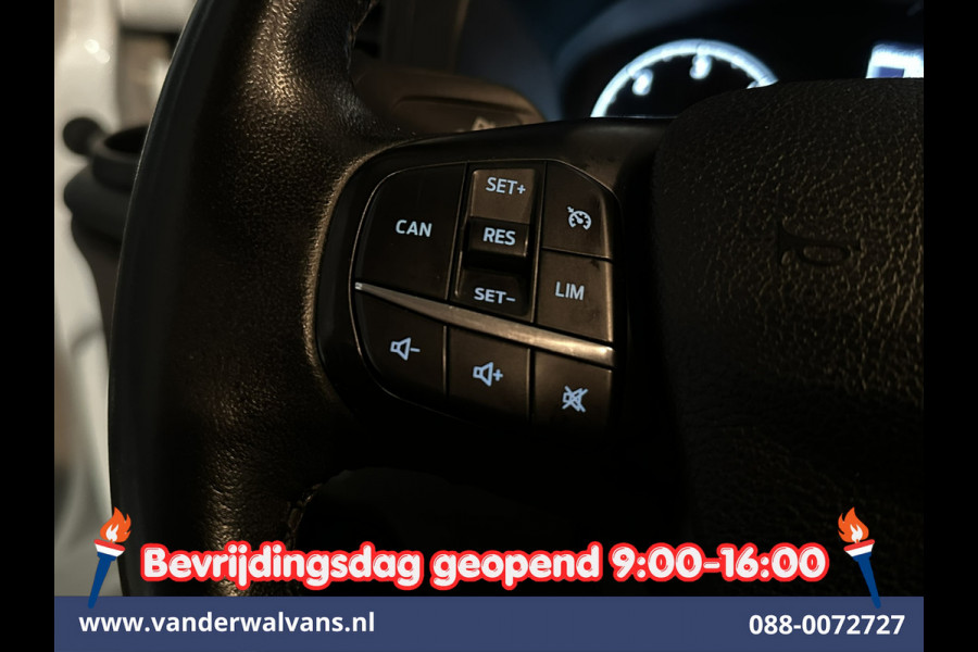 Ford Transit Custom 2.0 TDCI 131pk L2H1 Dubbele Cabine Inrichting Euro6 Airco | 5-Zits | Camera | Cruisecontrol | LED Parkeersensoren, Stoelverwarming, Achterklep, Dakdragers, 2800kg trekvermogen