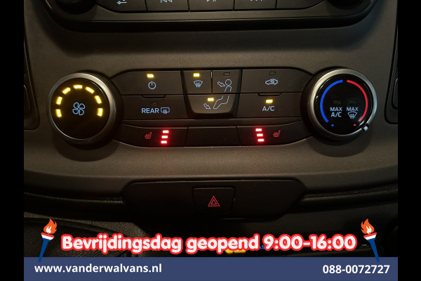 Ford Transit Custom 2.0 TDCI 131pk L2H1 Dubbele Cabine Inrichting Euro6 Airco | 5-Zits | Camera | Cruisecontrol | LED Parkeersensoren, Stoelverwarming, Achterklep, Dakdragers, 2800kg trekvermogen