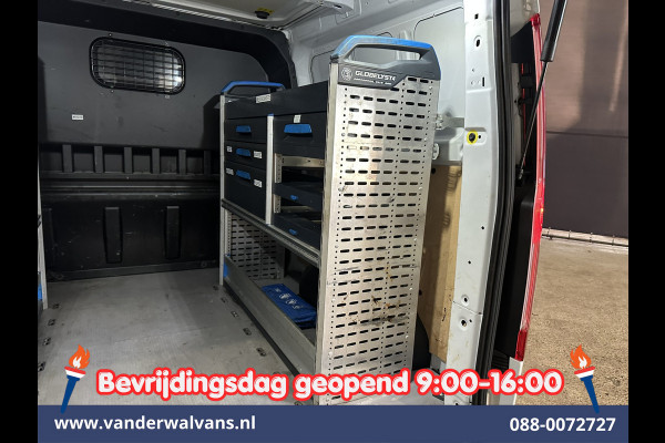 Ford Transit Custom 2.0 TDCI 131pk L2H1 Dubbele Cabine Inrichting Euro6 Airco | 5-Zits | Camera | Cruisecontrol | LED Parkeersensoren, Stoelverwarming, Achterklep, Dakdragers, 2800kg trekvermogen