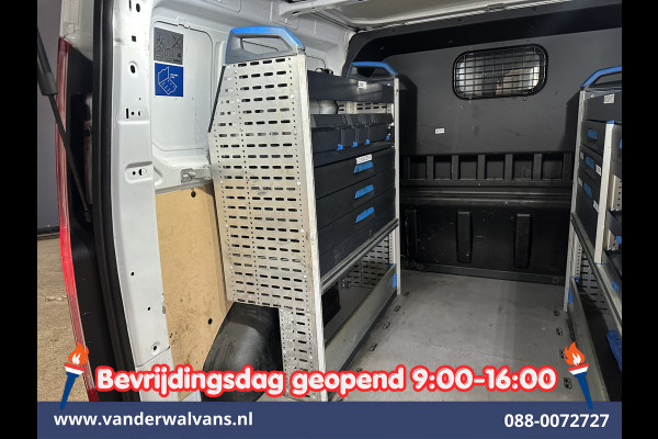 Ford Transit Custom 2.0 TDCI 131pk L2H1 Dubbele Cabine Inrichting Euro6 Airco | 5-Zits | Camera | Cruisecontrol | LED Parkeersensoren, Stoelverwarming, Achterklep, Dakdragers, 2800kg trekvermogen