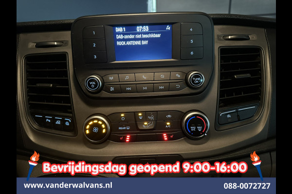 Ford Transit Custom 2.0 TDCI 131pk L2H1 Dubbele Cabine Inrichting Euro6 Airco | 5-Zits | Camera | Cruisecontrol | LED Parkeersensoren, Stoelverwarming, Achterklep, Dakdragers, 2800kg trekvermogen