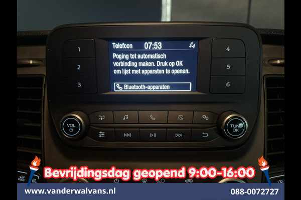 Ford Transit Custom 2.0 TDCI 131pk L2H1 Dubbele Cabine Inrichting Euro6 Airco | 5-Zits | Camera | Cruisecontrol | LED Parkeersensoren, Stoelverwarming, Achterklep, Dakdragers, 2800kg trekvermogen
