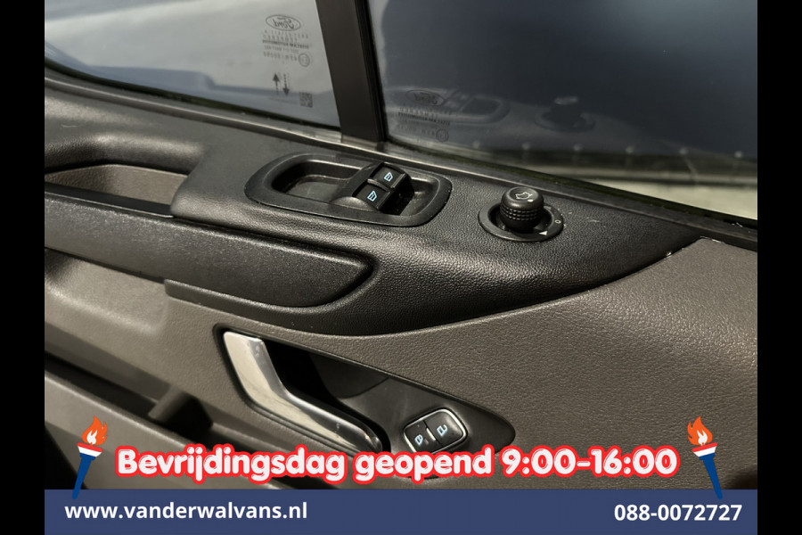 Ford Transit Custom 2.0 TDCI 131pk L2H1 Dubbele Cabine Inrichting Euro6 Airco | 5-Zits | Camera | Cruisecontrol | LED Parkeersensoren, Stoelverwarming, Achterklep, Dakdragers, 2800kg trekvermogen