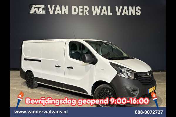 Opel Vivaro 1.6 CDTI 126pk L2H1 Euro6 Airco | Camera | Navigatie | Trekhaak | LED | Cruisecontrol Parkeersensoren, Bijrijdersbank