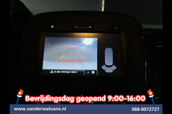 Opel Vivaro 1.6 CDTI 126pk L2H1 Euro6 Airco | Camera | Navigatie | Trekhaak | LED | Cruisecontrol Parkeersensoren, Bijrijdersbank
