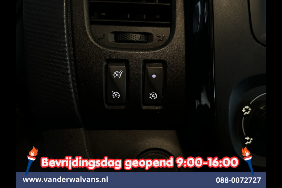 Opel Vivaro 1.6 CDTI 126pk L2H1 Euro6 Airco | Camera | Navigatie | Trekhaak | LED | Cruisecontrol Parkeersensoren, Bijrijdersbank