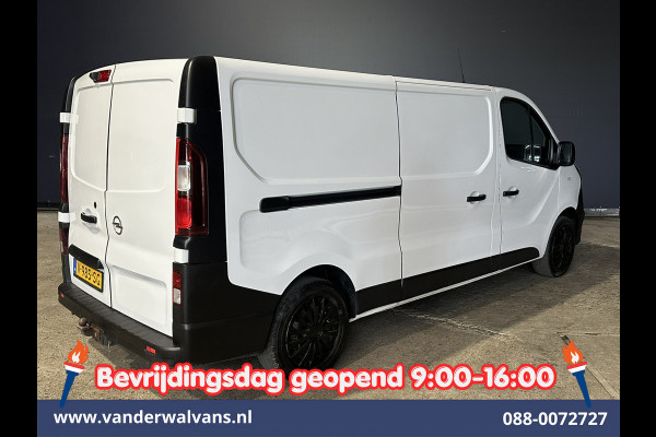 Opel Vivaro 1.6 CDTI 126pk L2H1 Euro6 Airco | Camera | Navigatie | Trekhaak | LED | Cruisecontrol Parkeersensoren, Bijrijdersbank