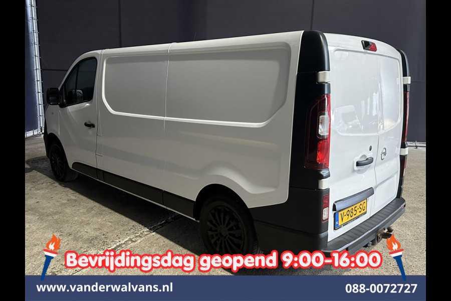 Opel Vivaro 1.6 CDTI 126pk L2H1 Euro6 Airco | Camera | Navigatie | Trekhaak | LED | Cruisecontrol Parkeersensoren, Bijrijdersbank