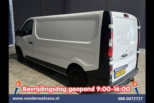 Opel Vivaro 1.6 CDTI 126pk L2H1 Euro6 Airco | Camera | Navigatie | Trekhaak | LED | Cruisecontrol Parkeersensoren, Bijrijdersbank
