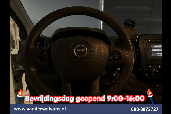 Opel Vivaro 1.6 CDTI 126pk L2H1 Euro6 Airco | Camera | Navigatie | Trekhaak | LED | Cruisecontrol Parkeersensoren, Bijrijdersbank