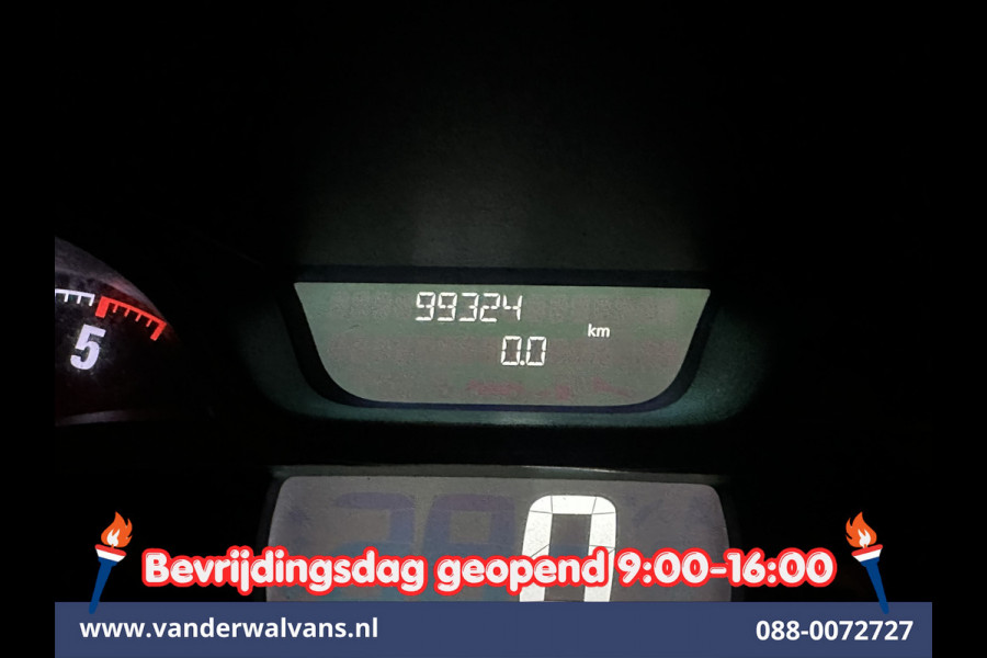 Opel Vivaro 1.6 CDTI 126pk L2H1 Euro6 Airco | Camera | Navigatie | Trekhaak | LED | Cruisecontrol Parkeersensoren, Bijrijdersbank