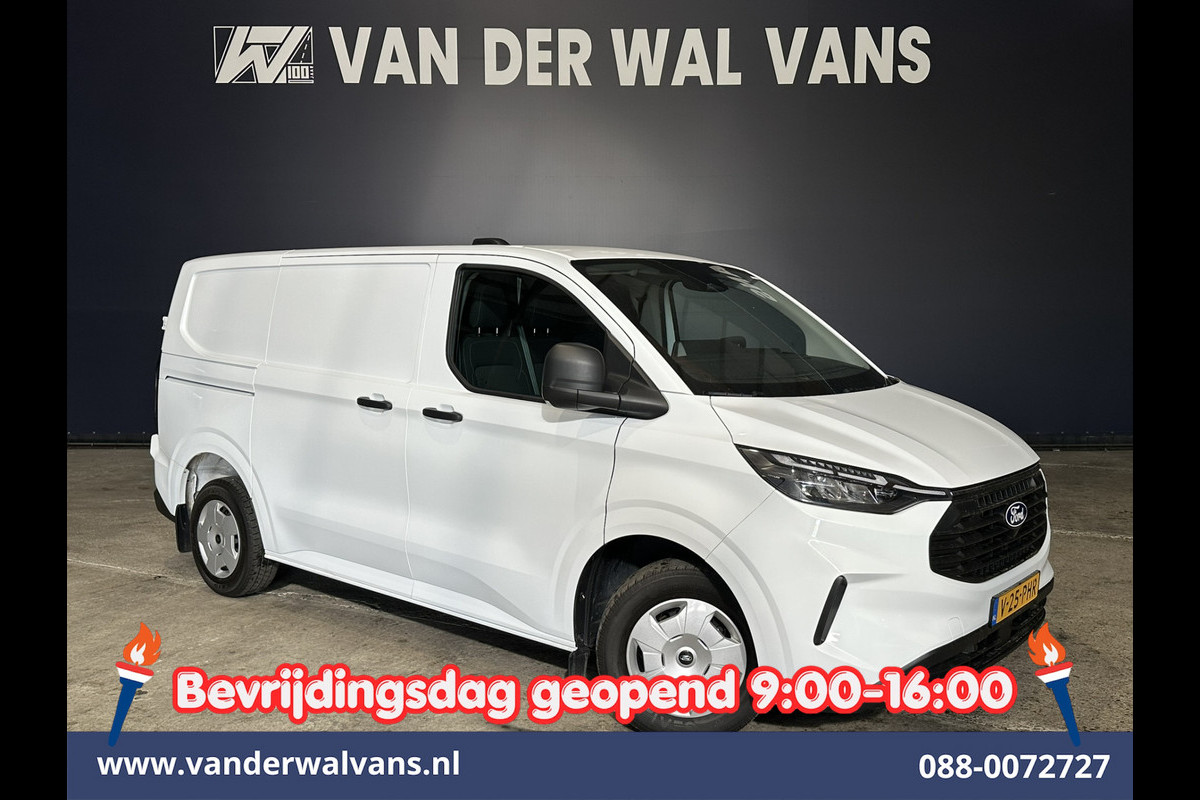 Ford Transit Custom 2.0 TDCI 111pk L1H1 Fabrieksgarantie Euro6 Airco | Camera | LED | Apple Carplay | Cruisecontrol Android Auto, Parkeersensoren, Verwarmde voorruit, Bijrijdersbank