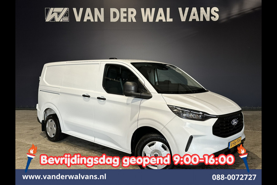 Ford Transit Custom 2.0 TDCI 111pk L1H1 Fabrieksgarantie Euro6 Airco | Camera | Apple Carplay | LED | Cruisecontrol Android Auto, Verwarmde voorruit, Parkeersensoren, Bijrijdersbank