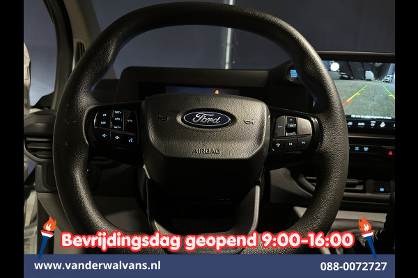 Ford Transit Custom 2.0 TDCI 111pk L1H1 Fabrieksgarantie Euro6 Airco | Camera | Apple Carplay | LED | Cruisecontrol Android Auto, Verwarmde voorruit, Parkeersensoren, Bijrijdersbank