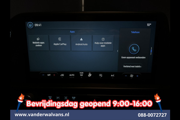 Ford Transit Custom 2.0 TDCI 111pk L1H1 Fabrieksgarantie Euro6 Airco | Camera | Apple Carplay | LED | Cruisecontrol Android Auto, Verwarmde voorruit, Parkeersensoren, Bijrijdersbank