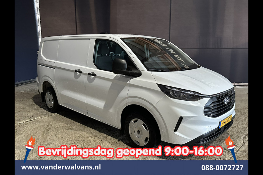 Ford Transit Custom 2.0 TDCI 111pk L1H1 Fabrieksgarantie Euro6 Airco | Camera | Apple Carplay | LED | Cruisecontrol Android Auto, Verwarmde voorruit, Parkeersensoren, Bijrijdersbank