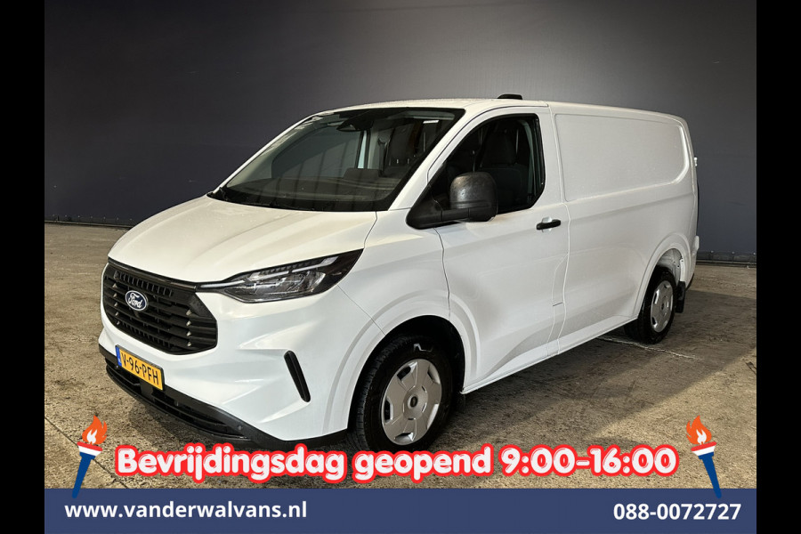 Ford Transit Custom 2.0 TDCI 111pk L1H1 Fabrieksgarantie Euro6 Airco | Camera | Apple Carplay | LED | Cruisecontrol Android Auto, Verwarmde voorruit, Parkeersensoren, Bijrijdersbank
