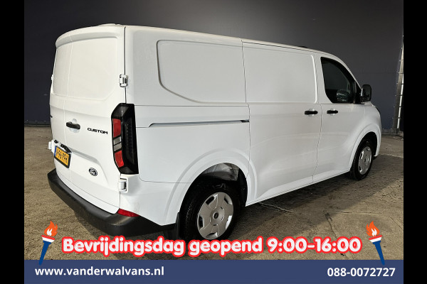 Ford Transit Custom 2.0 TDCI 111pk L1H1 Fabrieksgarantie Euro6 Airco | Camera | Apple Carplay | LED | Cruisecontrol Android Auto, Verwarmde voorruit, Parkeersensoren, Bijrijdersbank