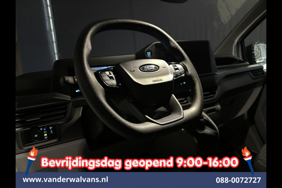 Ford Transit Custom 2.0 TDCI 111pk L1H1 Fabrieksgarantie Euro6 Airco | Camera | Apple Carplay | LED | Cruisecontrol Android Auto, Verwarmde voorruit, Parkeersensoren, Bijrijdersbank