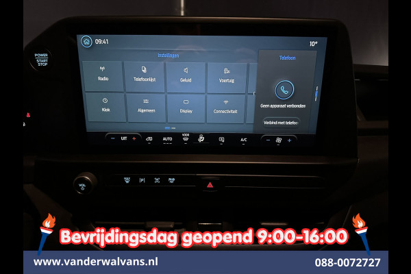 Ford Transit Custom 2.0 TDCI 111pk L1H1 Fabrieksgarantie Euro6 Airco | Camera | Apple Carplay | LED | Cruisecontrol Android Auto, Verwarmde voorruit, Parkeersensoren, Bijrijdersbank