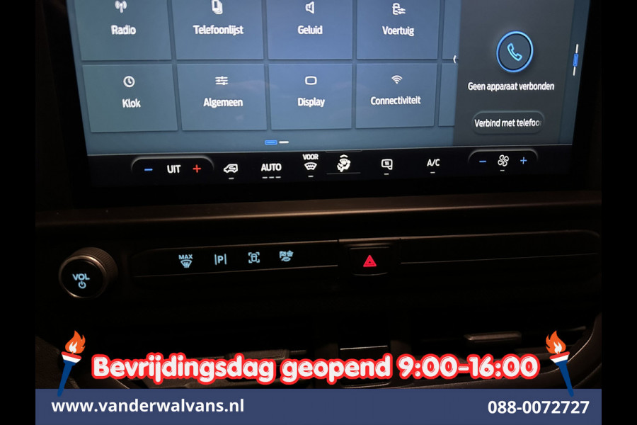 Ford Transit Custom 2.0 TDCI 111pk L1H1 Fabrieksgarantie Euro6 Airco | Camera | Apple Carplay | LED | Cruisecontrol Android Auto, Verwarmde voorruit, Parkeersensoren, Bijrijdersbank