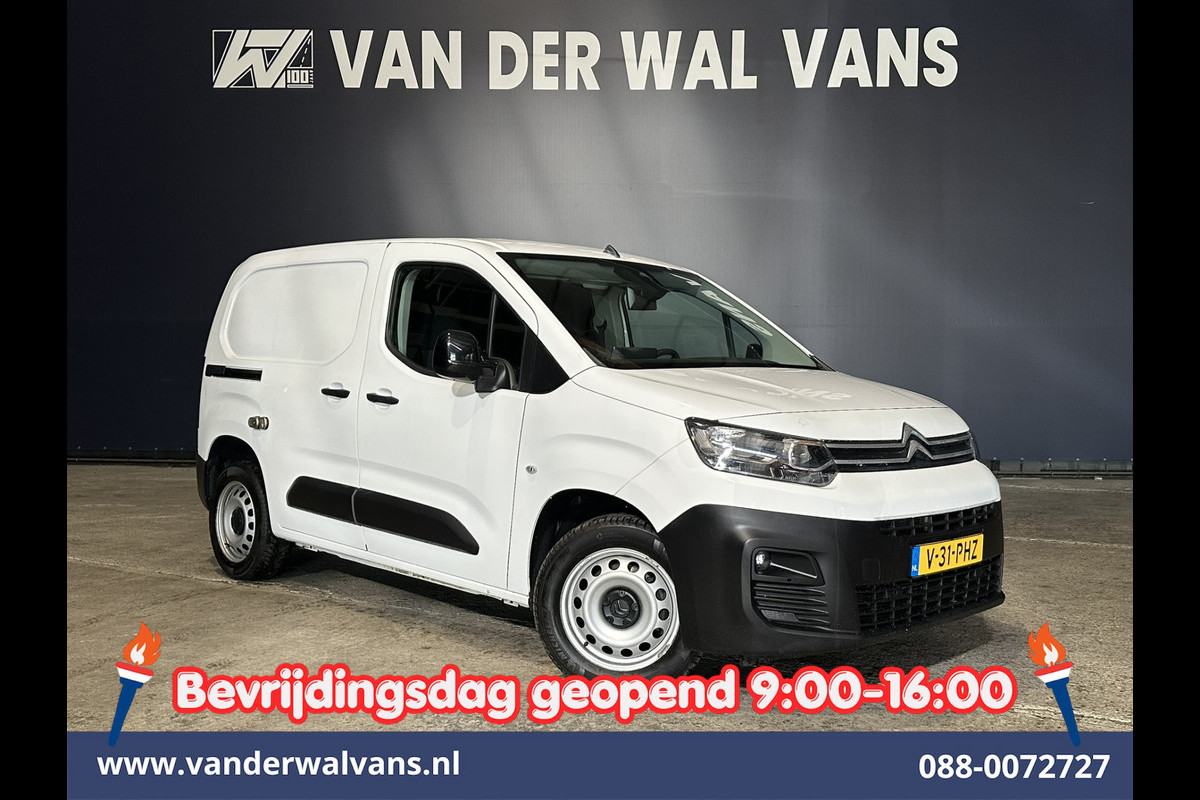 Citroën Berlingo 1.2 PureTech 130pk Automaat Benzine L1H1 Euro6 Airco | Navigatie | Camera Apple Carplay, Android Auto, Cruisecontrol, Parkeersensoren