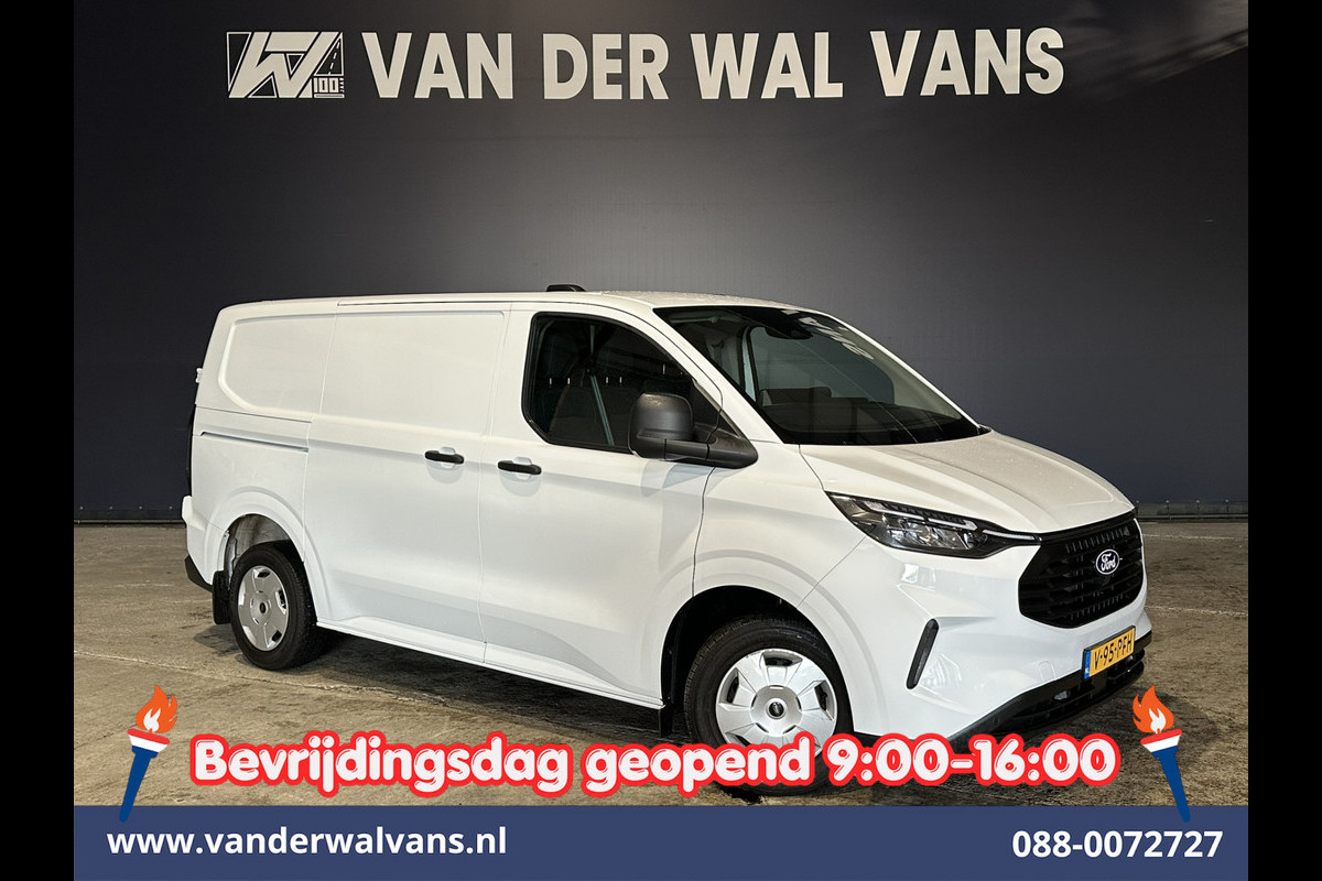 Ford Transit Custom 2.0 TDCI 111pk L1H1 Fabrieksgarantie Euro6 Airco | Camera | Apple Carplay | LED | Cruisecontrol Android Auto, Verwarmde voorruit, Parkeersensoren, Bijrijdersbank