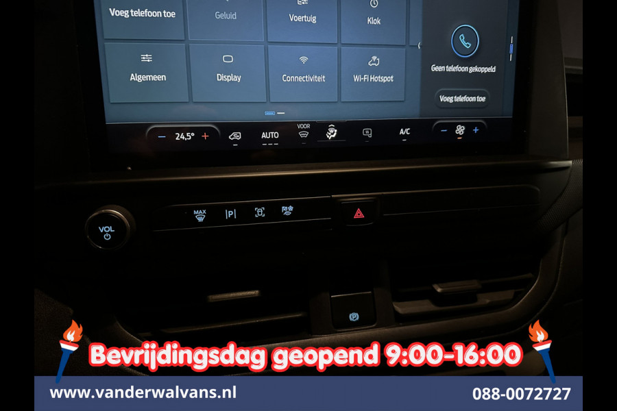 Ford Transit Custom 2.0 TDCI 136pk L2H1 Euro6 Airco | Camera | Apple Carplay | LED | Android Auto Cruisecontrol, Verwarmde Voorruit, Parkeersensoren, Bijrijdersbank, 2800kg trekvermogen