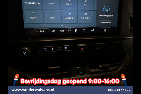 Ford Transit Custom 2.0 TDCI 136pk L2H1 Euro6 Airco | Camera | Apple Carplay | LED | Android Auto Cruisecontrol, Verwarmde Voorruit, Parkeersensoren, Bijrijdersbank, 2800kg trekvermogen