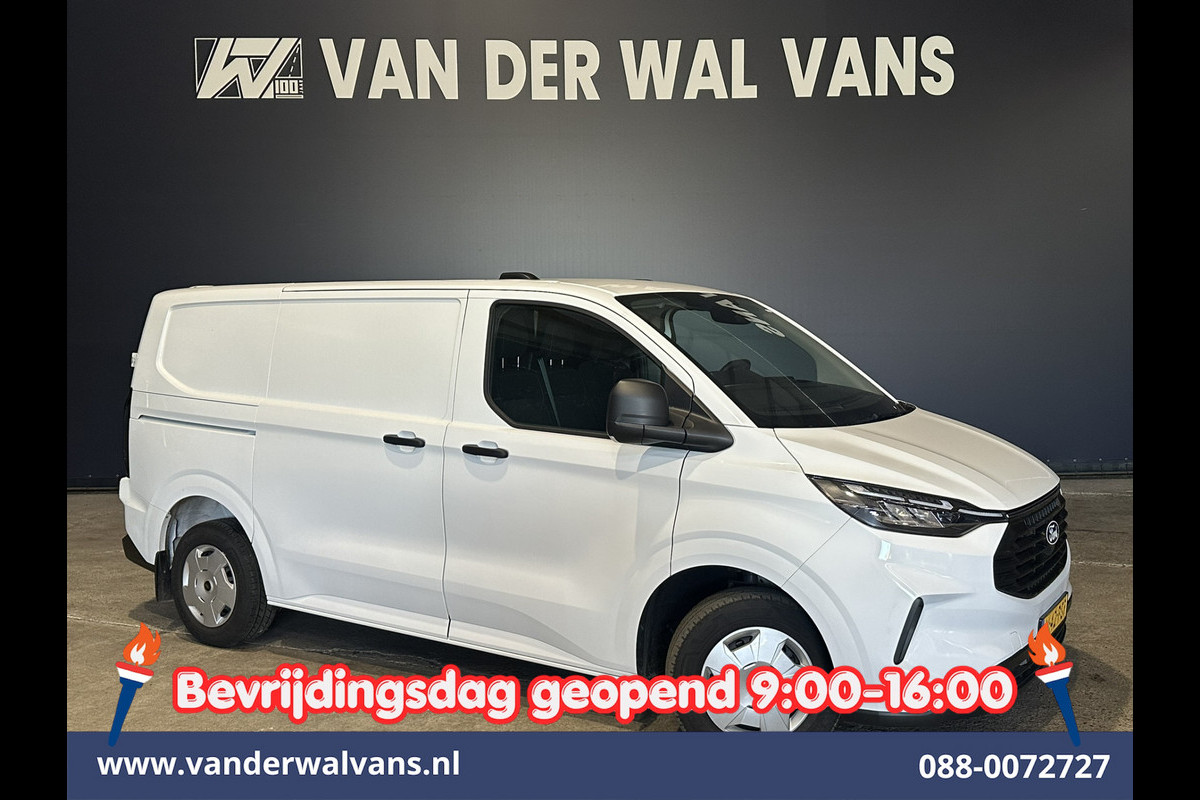 Ford Transit Custom 2.0 TDCI 111pk L1H1 Fabrieksgarantie Euro6 Airco | Camera | LED | Apple Carplay | Cruisecontrol Android Auto, Verwarmde voorruit, Parkeersensoren, Bijrijdersbank