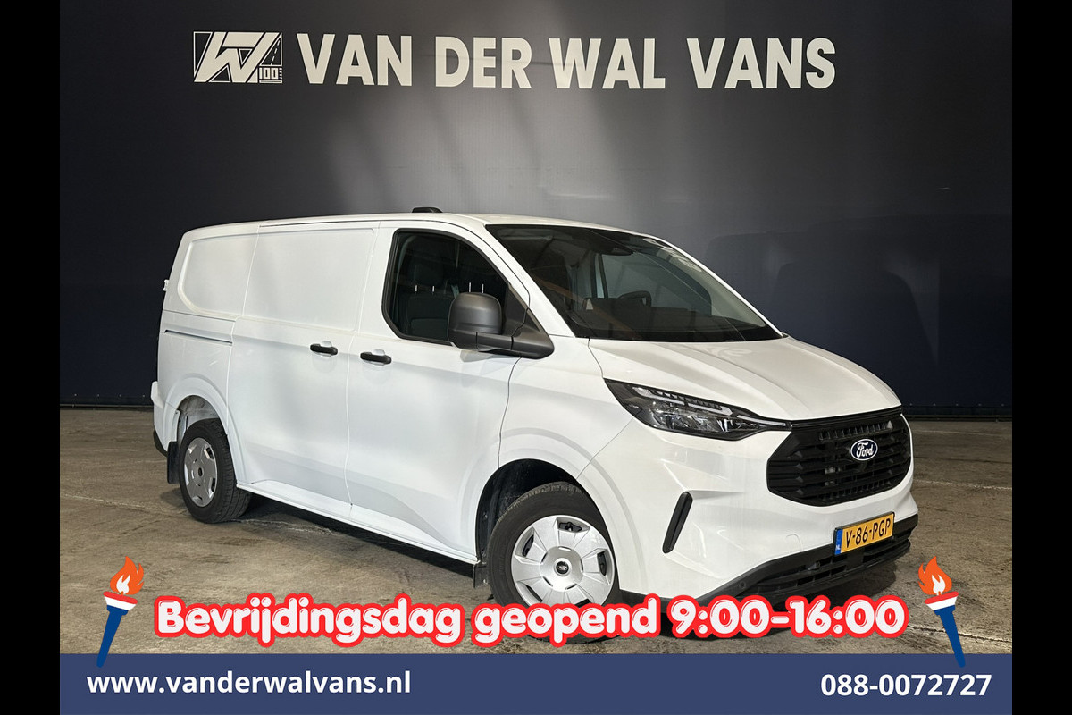 Ford Transit Custom 2.0 TDCI 111pk L1H1 Fabrieksgarantie Euro6 Airco | Camera | LED | Apple Carplay | Cruisecontrol Android Auto, Verwarmde voorruit, Parkeersensoren, Bijrijdersbank