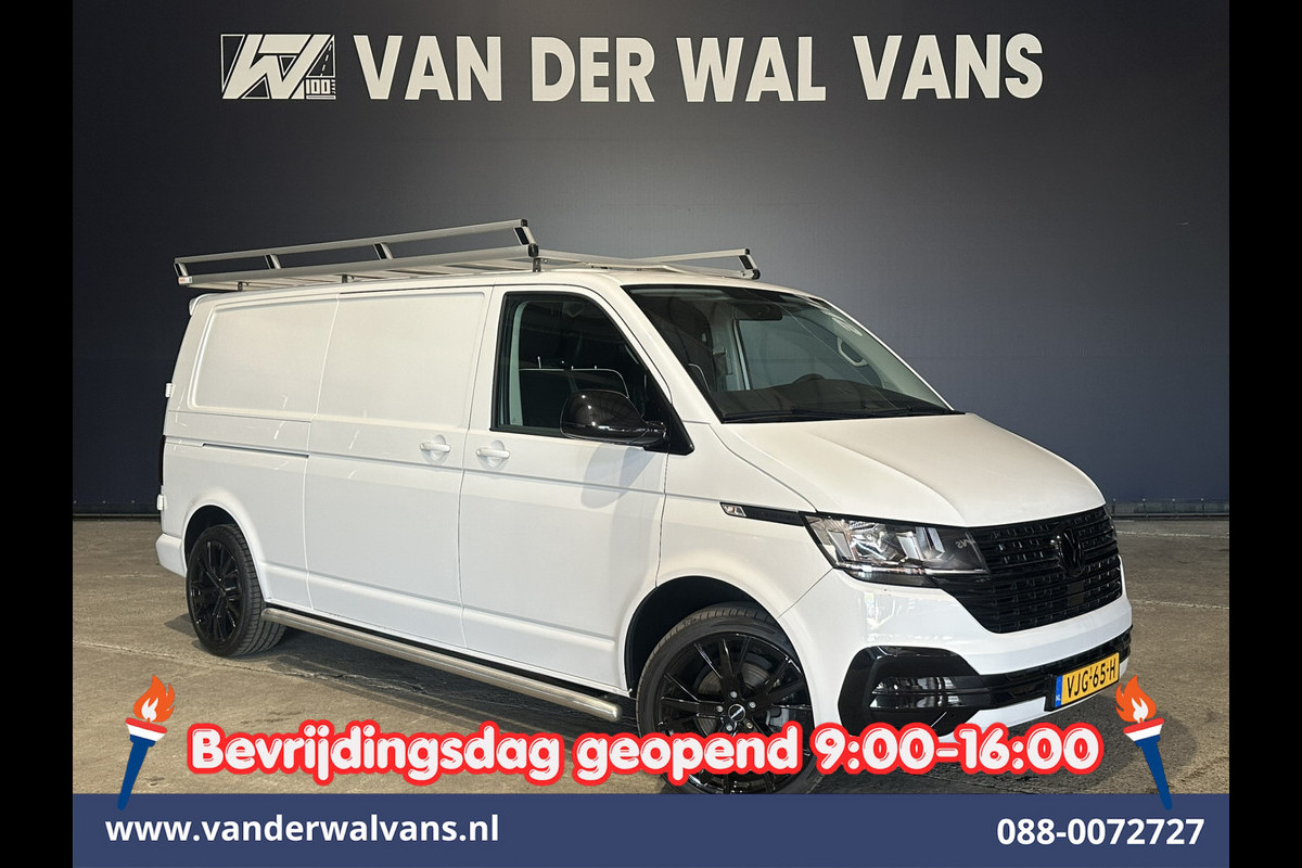 Volkswagen Transporter 2.0 TDI R line L2H1 Euro6 Airco | Camera | LM Velgen | Leder | Imperiaal | Apple Carplay Android Auto, Sidebars, Bijrijdersbank
