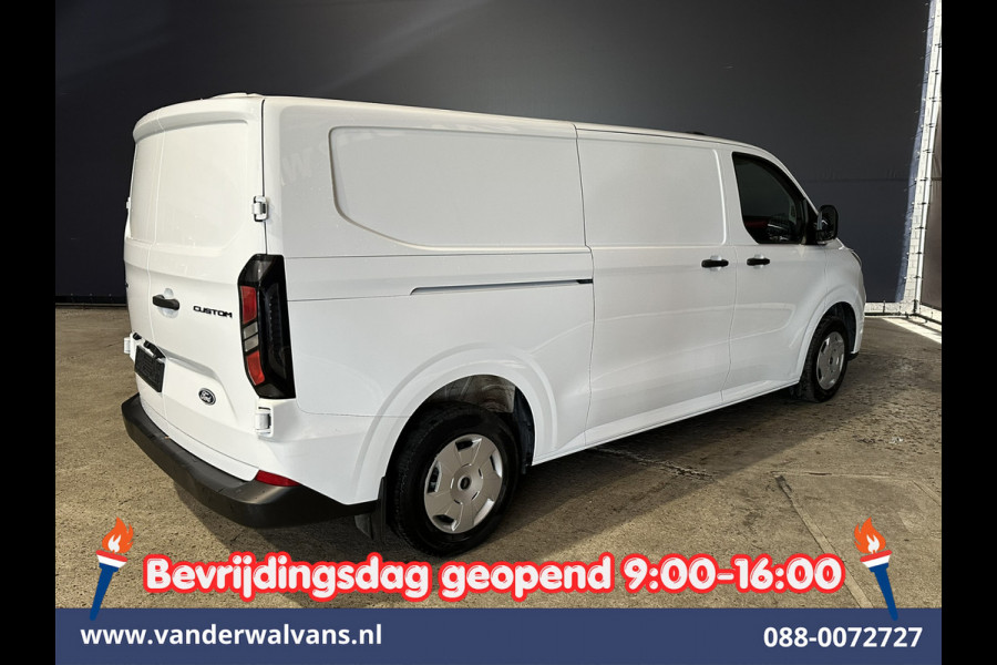 Ford Transit Custom 2.0 TDCI 136pk L2H1 Euro6 Airco | Camera | LED | Apple Carplay | Cruisecontrol Android Auto, Verwarmde voorruit, Parkeersensoren, Bijrijdersbank
