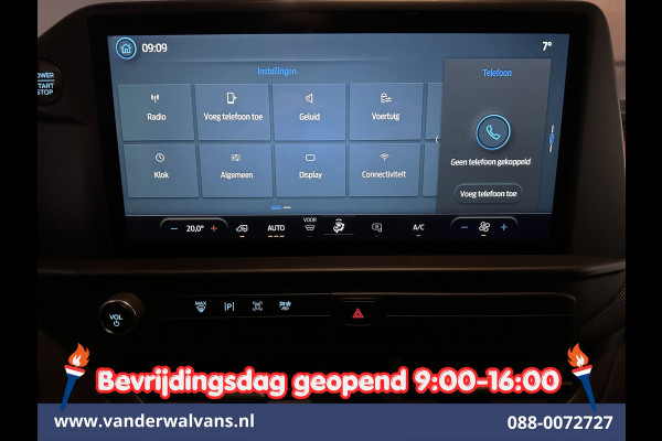 Ford Transit Custom 2.0 TDCI 136pk L2H1 Euro6 Airco | Camera | LED | Apple Carplay | Cruisecontrol Android Auto, Verwarmde voorruit, Parkeersensoren, Bijrijdersbank