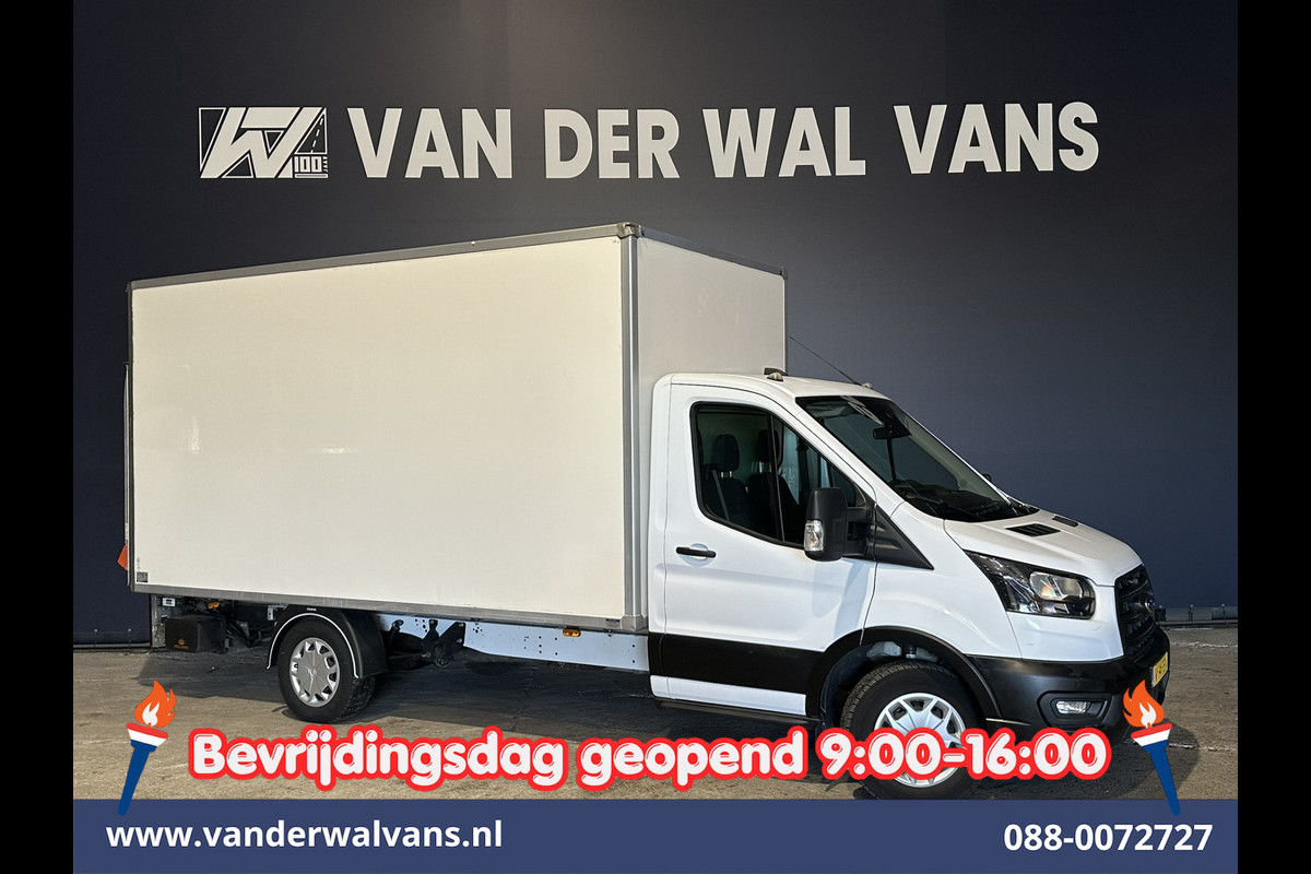 Ford Transit 2.0 TDCI 131pk Bakwagen Laadklep Euro6 Airco | 1040kg laadvermogen | Cruisecontrol | Verwarmde voorruit Bijrijdersbank