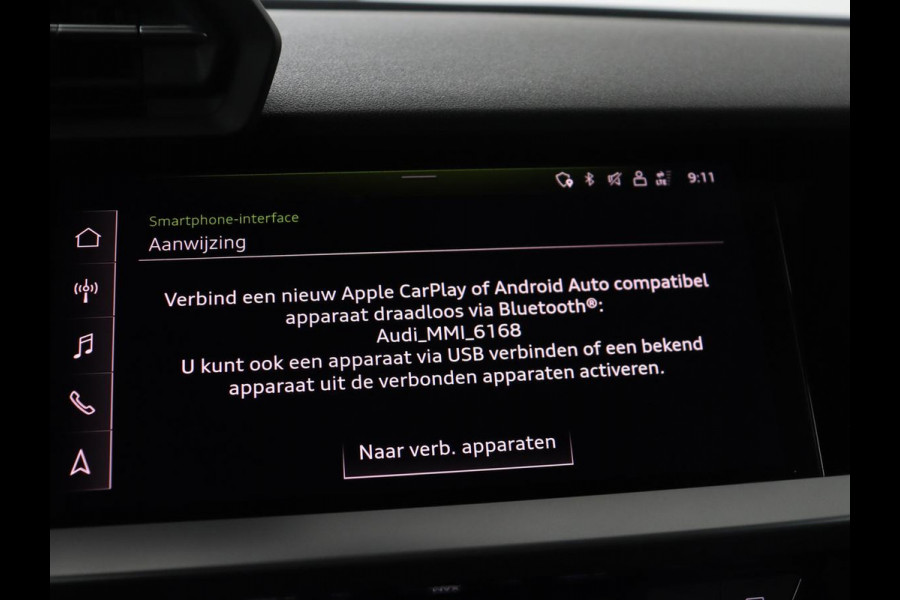 Audi A3 30 TFSI Advanced edition | Panoramadak | Stoelverwarming | Camera | Carplay | Sportstoelen | Navigatie | Full LED | Virtual Cockpit | Getint glas | Climate control | Parkeerhulp | Cruise control