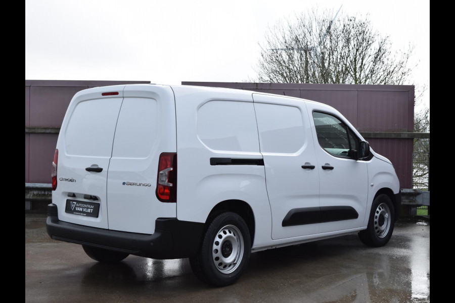 Citroën E-Berlingo L2 50 kWh 0% rente | tot 8 jaar garantie | camera | betimmering | Apple Carplay | warmtepomp | Comfort stoel | Eco LED koplampen | rijklaarprijs