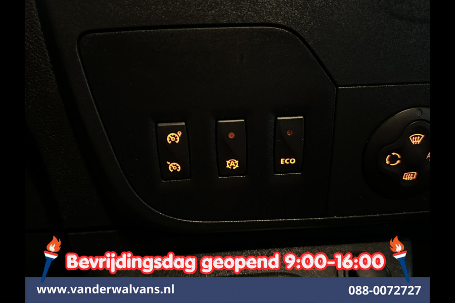 Opel Movano 2.3 CDTI 146pk L2H2 Euro6 Airco | Imperiaal | Navigatie | Camera | Cruisecontrol | 2500kg Trekhaak Parkeersensoren, Trap, Bijrijdersbank