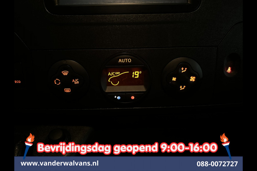 Opel Movano 2.3 CDTI 146pk L2H2 Euro6 Airco | Imperiaal | Navigatie | Camera | Cruisecontrol | 2500kg Trekhaak Parkeersensoren, Trap, Bijrijdersbank