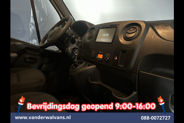 Opel Movano 2.3 CDTI 146pk L2H2 Euro6 Airco | Imperiaal | Navigatie | Camera | Cruisecontrol | 2500kg Trekhaak Parkeersensoren, Trap, Bijrijdersbank